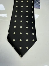 NWT Polka Dots Neck Tie & Hanky  Steven Land – NEW Collection Hi-DENSITY