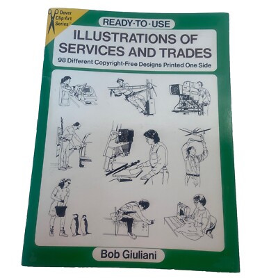 Ready-to-Use Illustrations of Services and Trades : 98 Different