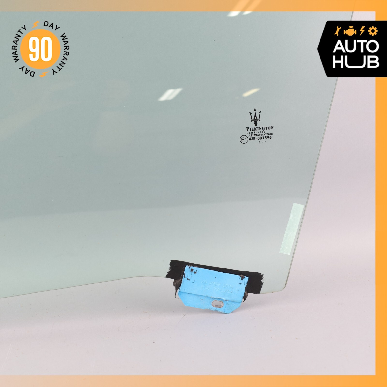 03-13 Maserati Quattroporte M139 Front Left Side Door Window Glass OEM 72k