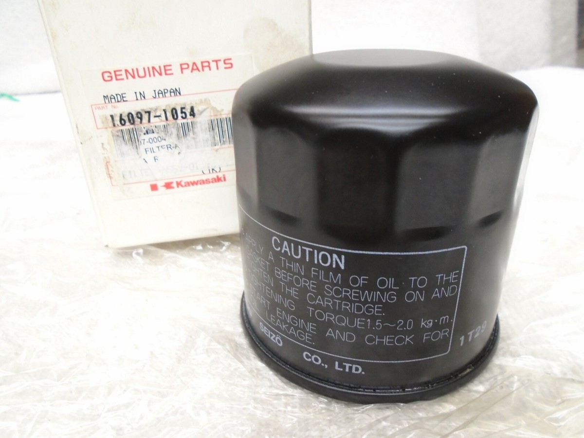 New OEM genuine Kawasaki oil filter 85-90 EN450 454 LTD New OEM genuine Kawasaki oil filter 85-90 EN450 454 LTD