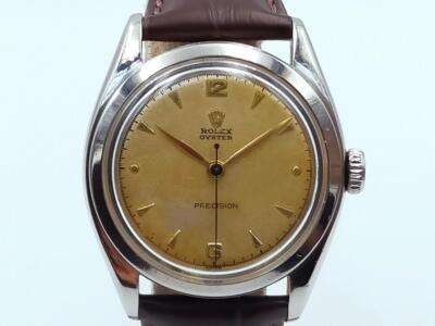 Authentic Rare Rolex Oyster Precision Men's 34mm Watch Ref 6022