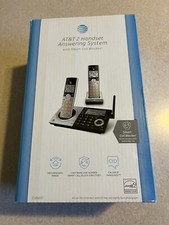 AT T CL83207 2 handset 6.0 Expandable Cordless Phone with Smart Call Blocker