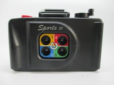 Sports 35 Quad lens film camera 4 lenses 35MM multi-shot capture WORKING GOOD
