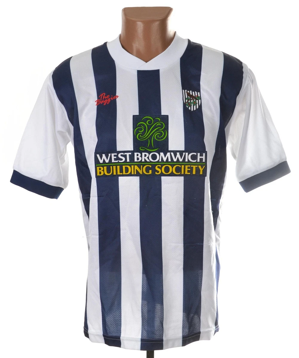 Maillot De Foot West Bromwich Albion Vintage Toffs – Vert, Taille XXXXL, édition Collection