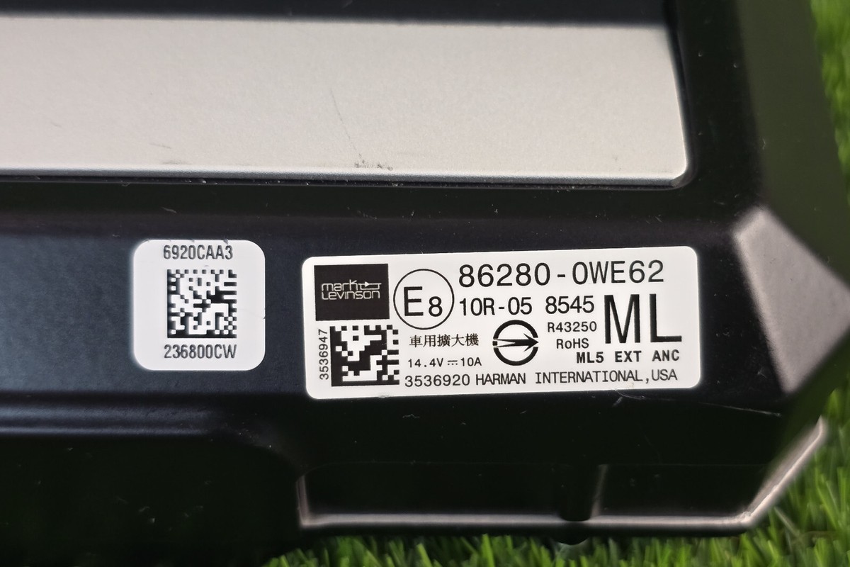 Lexus NX300 NX300F NX300H 2019-2020 Mark Levinson Amplifier 86280