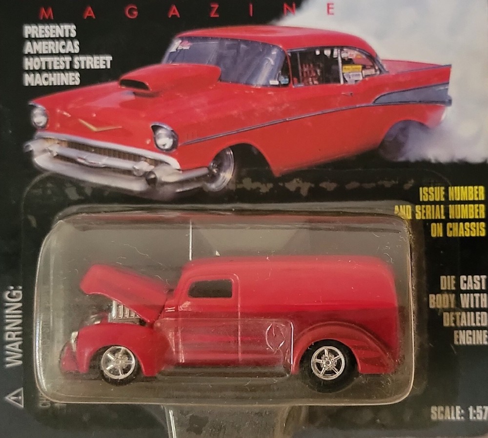 Racing Champions Hot Rod Magazine  '40 Custom Delivery NOC 1:57 (820) #120 (B)
