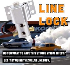 Front Brake Line Lock Kit Heavy Duty Type Roll Control Hill Holder Kit Silver