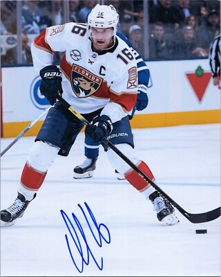 Photo Dédicacée Aleksander Barkov - Florida Panthers, 8x10, Authentifiée, Neuve