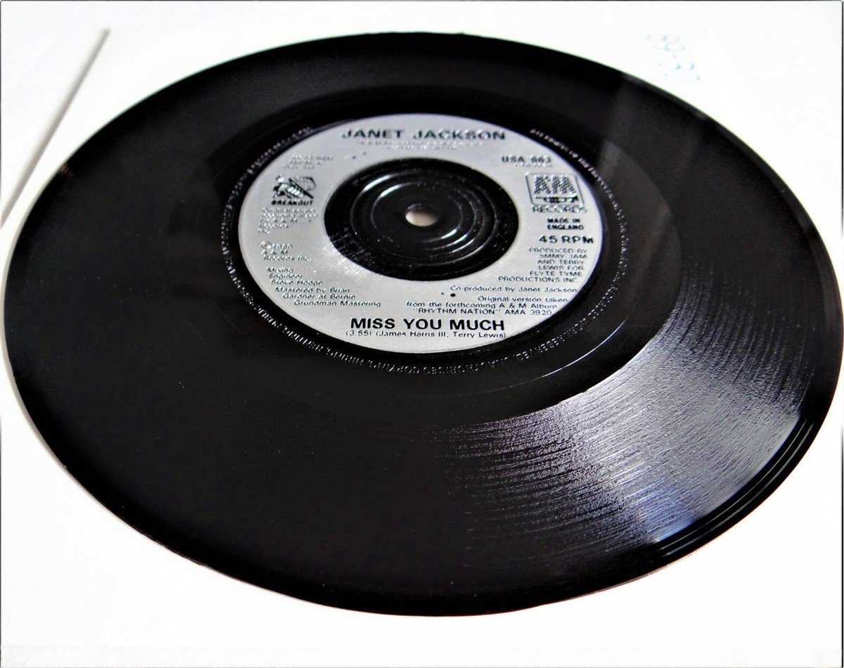 英7” Janet Jackson Miss You Much / You Need Me USA663 	BREAKOUT 未開封 /00080 Janet Jackson – Miss You Much – Cassette (Y, Single), 1989