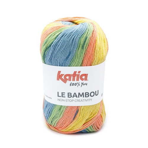 Katia Wolle Le Bambou 100g Viskose Baumwolle - Bild 2 von 7