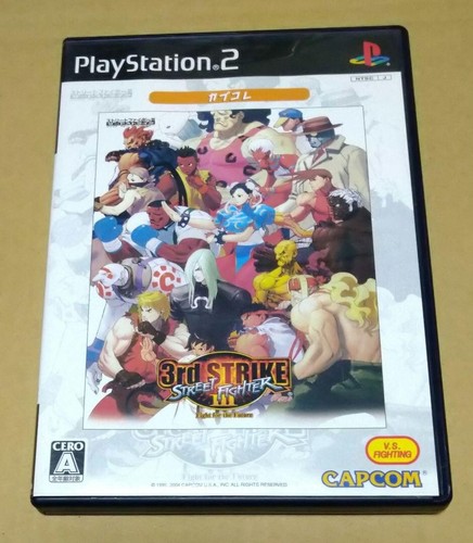 Street Fighter III Third Strike PS2 Complet NTSC-J JP Jap
