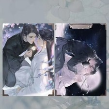Anime The Husky and His White Cat Shizun Mo Ran Chu Wanning Acrylic Folder Board