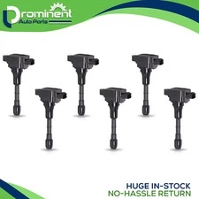6pcs Ignition Coil Pack for INFINITI 2008-2013 G37 2011-2013 M37 V6 3.7L UF617