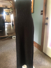 Scott McClintock sparklingbody hugging gown hidden zipper down the back. Size