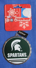 NEW Michigan State MSU Team Ornament Christmas Holiday Official Licensed College