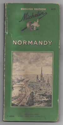 2 Vintage, MICHELIN TIRES ROAD MAPS (Normandy-Bordeaux-Montauban, France)
