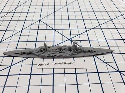 Battleship - HMS Admiral 1941 - HMS Hood - Royal Navy - Wargaming - Axis and All