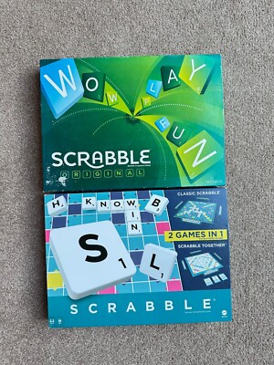 Scrabble Brettspiel Wort Kreuzworträtsel 2012 oder 2023 komplett sehr guter Zustand aussuchen