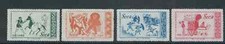 CHINE RPC 1953 GLORIEUSE MÈRE PAYS 3ème SÉRIE (Scott 190-193) VF MNH