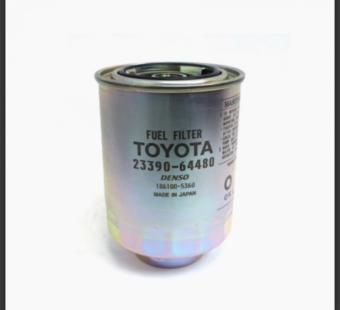 Genuine Toyota 23390-64480 Diesel Fuel Filter 1HZ 2L 3L 5L 1KZTE