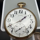 Antique Illinois A. Lincoln 16S 21J Pocket Watch – Model 9 Railroad Grade 1910s