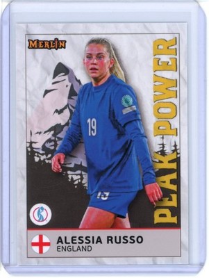 2025 TOPPS MERLIN EURO WOMENS SOCCER PEAK POWER ALESSIA RUSSO