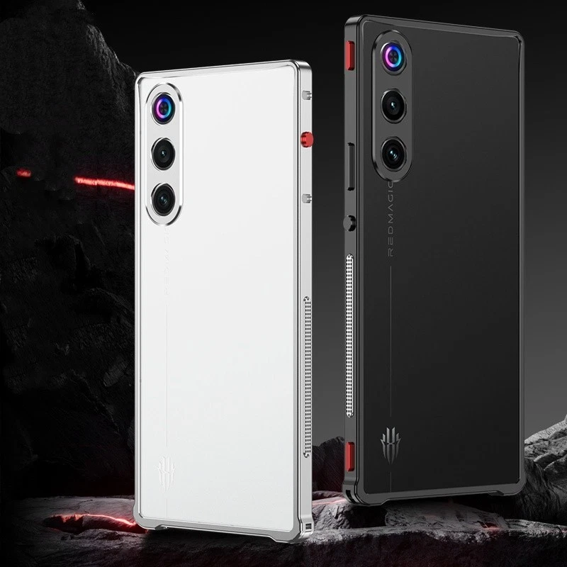 Aluminum Frame Case For ZTE nubia RedMagic 11 10 Air 8 Pro + Metal
