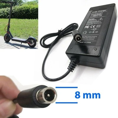 APEX Alimentatore per monopattino elettrico 36-42V 2A Viron Xiaomi Ninebot 8mm