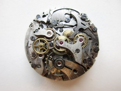 Landeron cal. 48 Swiss chronograph watch movement - for use of parts