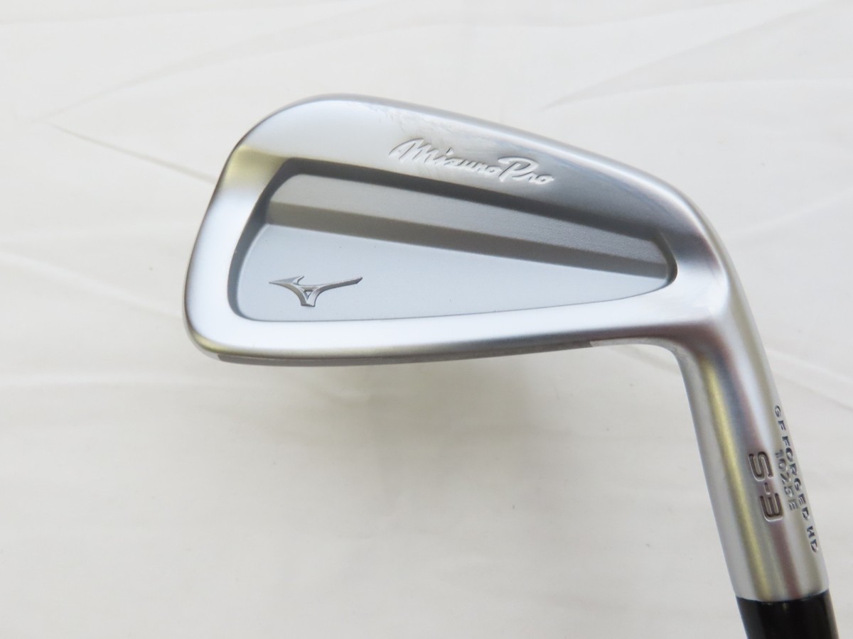 【美品】Mizuno Pro ミズノプロS-3 5〜PW プロジェクトX 6.0 2025 Mizuno Pro S-3 Single 3 Iron Project X 6.0 Stiff Steel