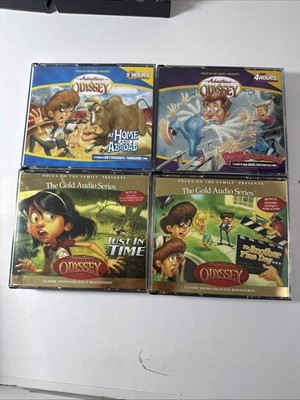 4 CD Sets (16 CDs)Adventures In Odyssey Focus On Family Audio Drama, 48 Episodes