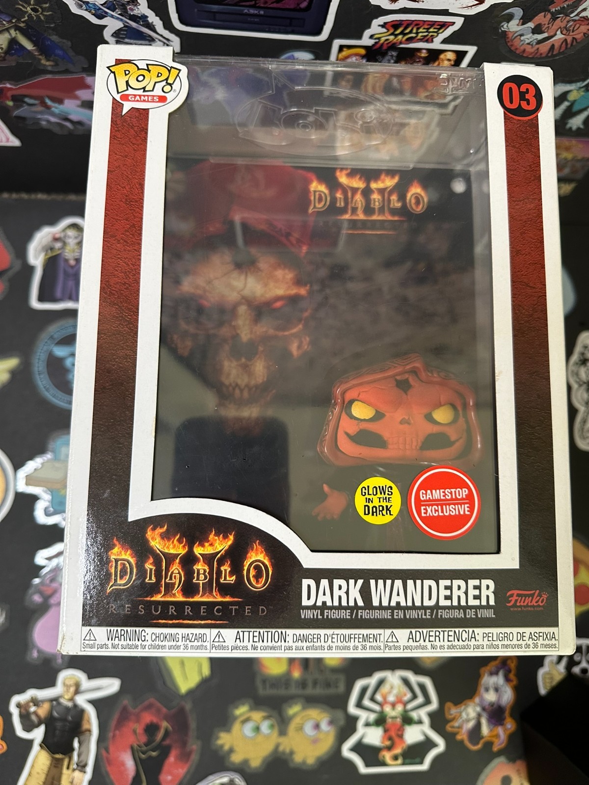 Funko Pop! Diablo Ii Resurrected - Dark Wanderer #03 - Glow Gamestop Exclusive