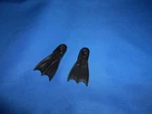 GI JOE COBRA FOR 1985 EELS OR 1986 WET SUIT 2 FLIPPER  PART ACCESSORY