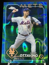 2024 Topps Chrome Update Blue Lava Lamp Refractor Adam Ottavino #/125 NY Mets