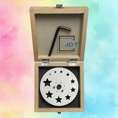 Disc Cutter Star Shape | Set of 10 punches | 6mm to 31mm | Jewelry Dies | JDT |