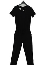 Baukjen Women's Jumpsuit UK 8 Black Viscose with Elastane Tapered Jumpsuit