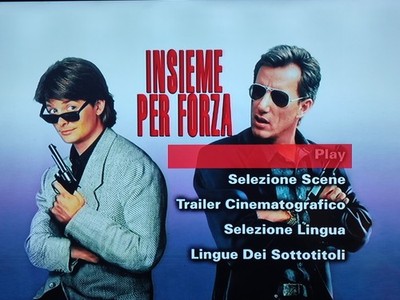 DVD INSIEME PER FORZA MICHAEL J. FOX JAMES WOODS JOHN BADHAM AUDIO ITALIANO