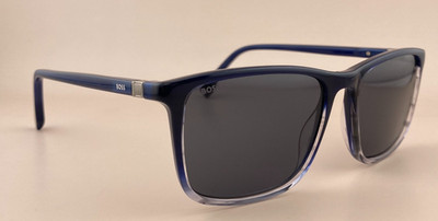 Hugo Boss Sunglasses BOSS 1434/S HVEIR Blue 56-17-145   Grey Lens