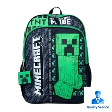 Minecraft Kids' 16" Backpack - Black