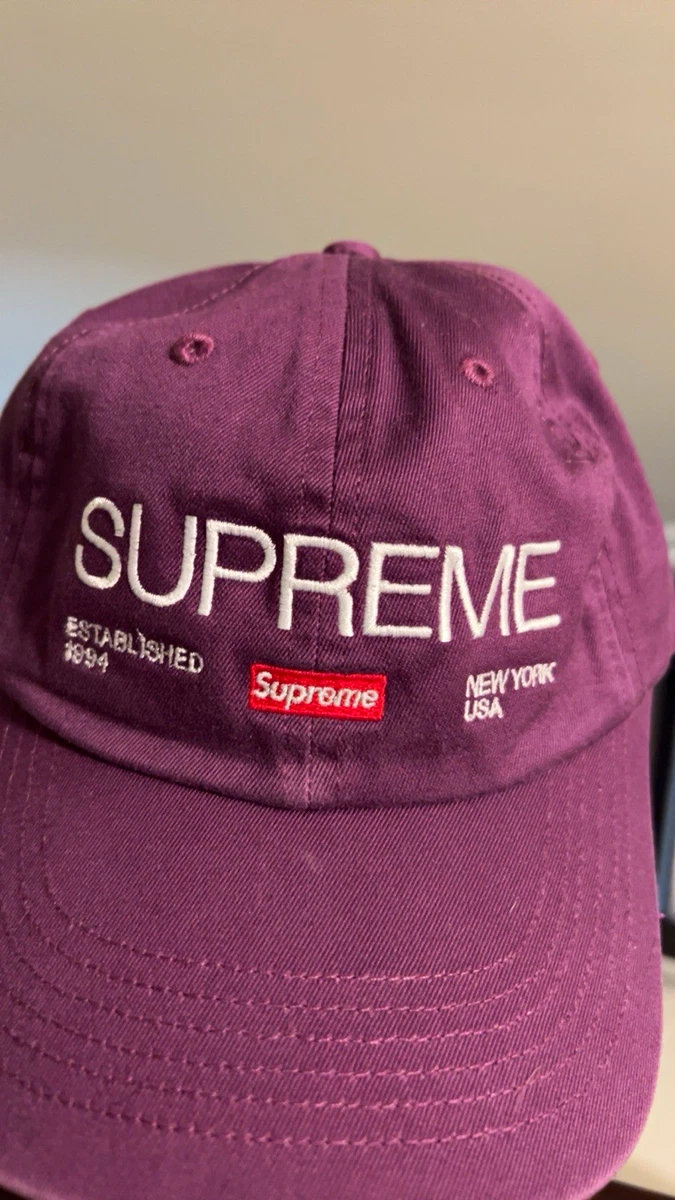 Supreme Purple Hats for Men for sale | eBay