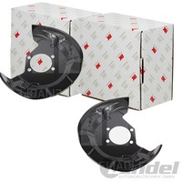 2X NK Spritzbleche Bremsscheiben Hinten Passend FÜR Nissan Qashqai Renault