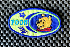 WINNIE THE POOH EMBROIDERED SEW ON ONLY PATCH TEDDY BEAR 3" x 1 3/4"