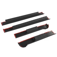 PIT66 Armor Rocker Panels Compatible with 2007-2013 Chevy Silverado 1500 Exte...