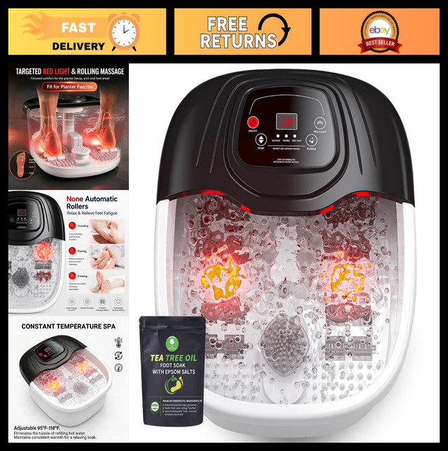 MaxKare Foot Soak Spa Bath Massager