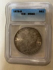 1878 -S Morgan Silver Dollar MS65