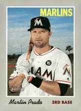 2019 Topps Heritage #86 Martin Prado