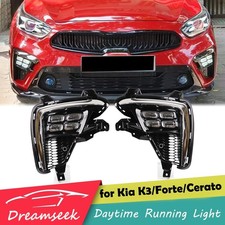 4 LED TFL Tagfahrlicht für Kia K3 Forte Cerato 2019-2021 DRL Nebel Lampe Blinker