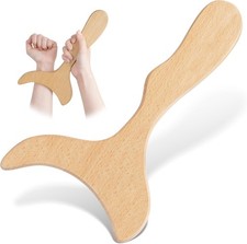 MoHern Wood Therapy Massage Tools, Wooden Lymphatic Drainage Massager, Body Scul