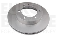 2X Eurobrake Bremsscheibe BelüFtet Ø296Mm FüR Toyota Hilux VII Pick-Up _N1_