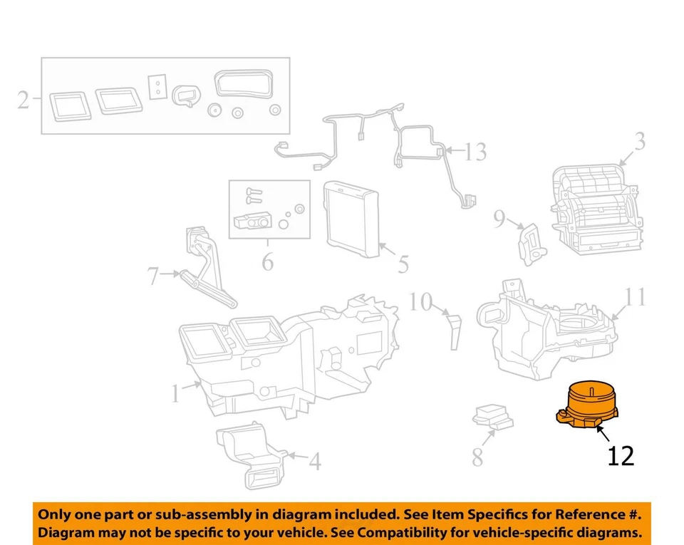 Motor soplador estilo clásico rueda de 5 orejetas para camioneta Dodge 1500 14-24 2066953 Foto 3 de 4